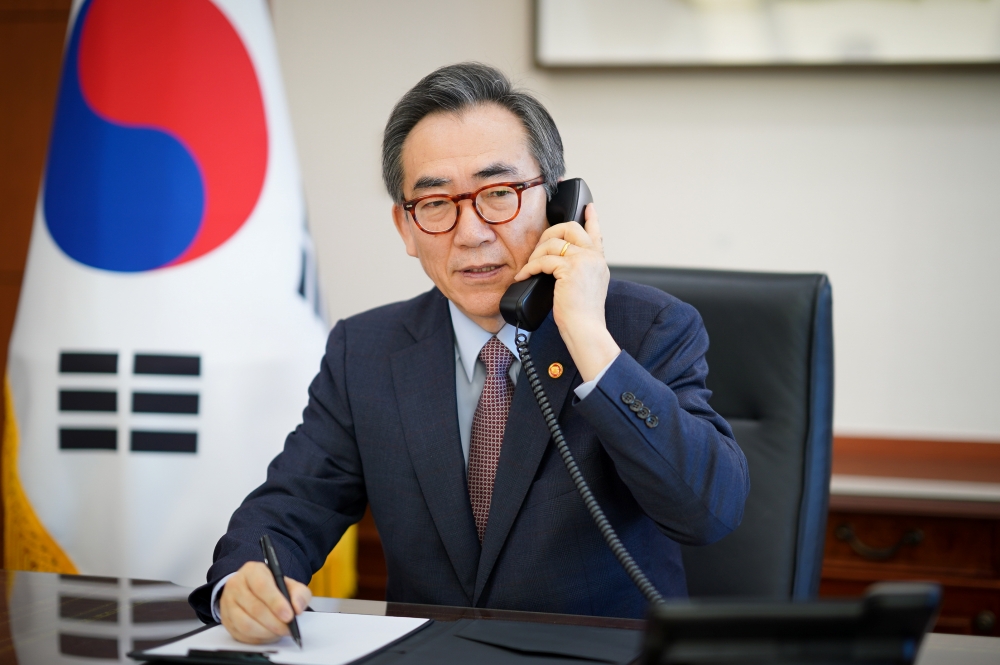 조태열 장관, 한미 외교장관 통화